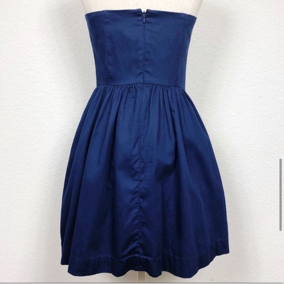 Lilly Pulitzer Mayfield Navy Strapless Seashell - Picture 7 of 10